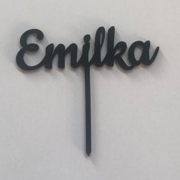 Topper: Dowolne imię - czcionka nr 1 - obrazek 5