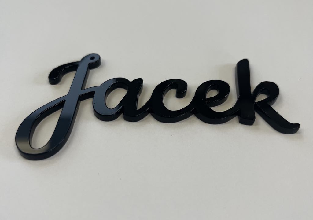 Topper: Dowolne imię - czcionka nr 1 - obrazek 3