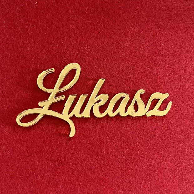 Topper dowolne imię