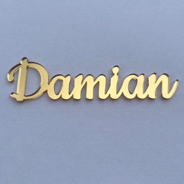 Topper: Dowolne imię - czcionka nr 1 - obrazek 6