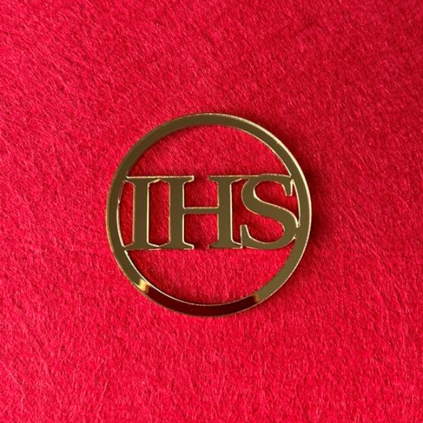 Topper na tort lub na przód tortu IHS