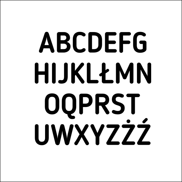 Litery, Cyfry: czcionka "Blogger Sans" - obrazek 2